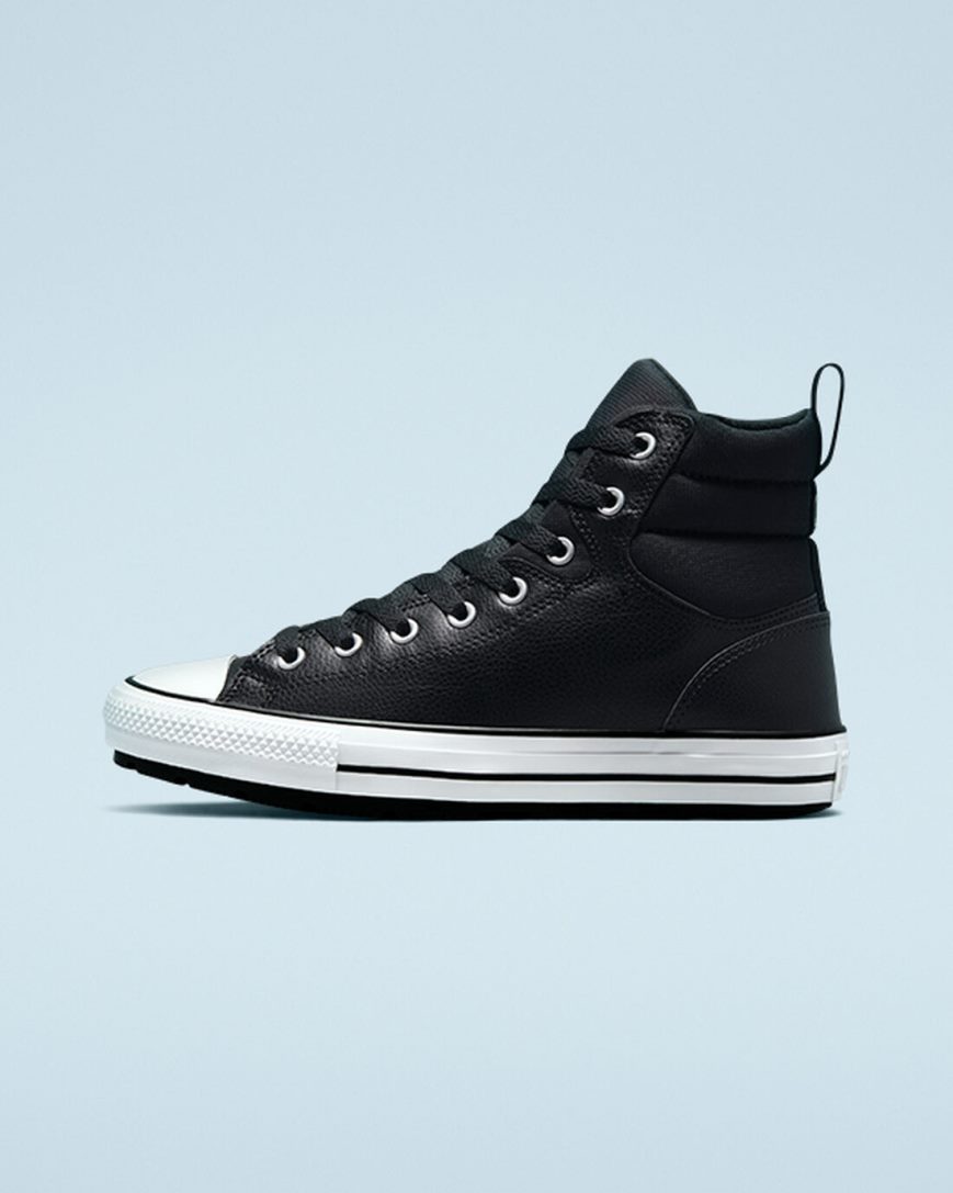 Men's Converse Chuck Taylor All Star Berkshire High Top Winter Boots Black / White / Black | AU 13E65N